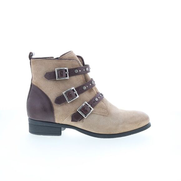 Miz Mooz Womens Sherri Brown Boots (NWT) - Picture 1 of 4